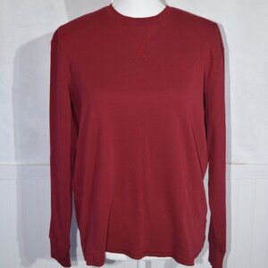 Burt's Bees Baby Organic Cotton Long Sleeve Tee Dark Red | Small